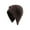 Coffee, variant on Cute And Versatile Solid Color Bear Hat For Women Winter Warmth With Ear Rabbit Ear Hats