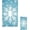 Winter Snowflake, variant on Wood Wooden Barn Door Rustic Vintage Light Switch Cover Plate, 1 Gang Single Toggle, Wall Plate