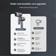 thumbnail image 1 of Wireless Hair Dryer Plug -in and Charging 2 in Line 1 with Usb Charging Cold Hot Wind Wireless Hair, 1 of 5