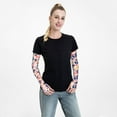 thumbnail image 6 of Daiia Hand Painted Abstract Leopard Print UV Sun Protection Arm Sleeves - Cooling Compression Arm Sleeve - Sports & UV Arm Sleeves for Men & Women, 6 of 8
