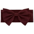 thumbnail image 2 of Wine Red Chair Sashes for Wedding Chair Bows Sashes Universal Decorative for Party Baby Shower Ceremony Reception Banquet Decorations 5.5 x14 inches, 2 of 9