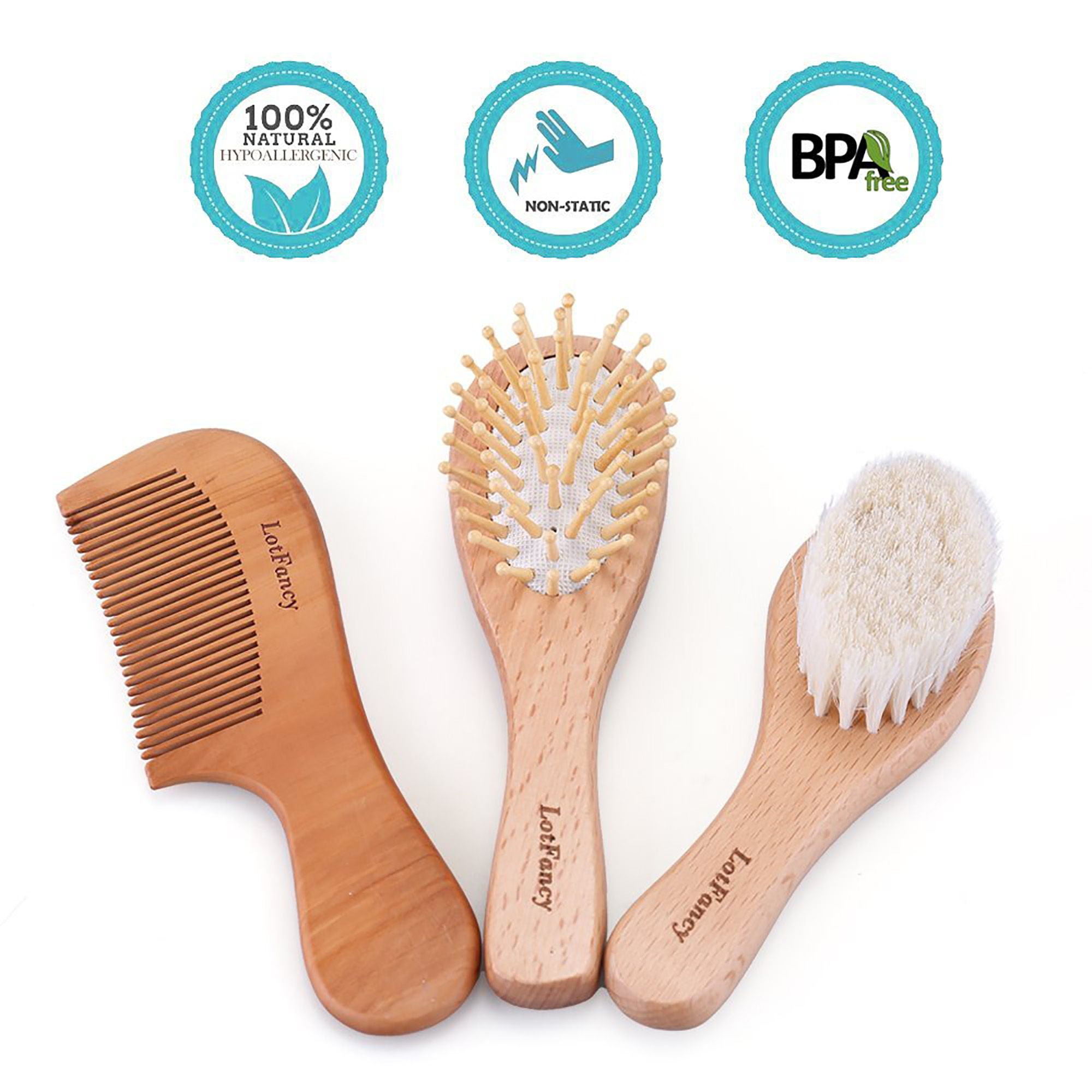 silicone baby hair brush