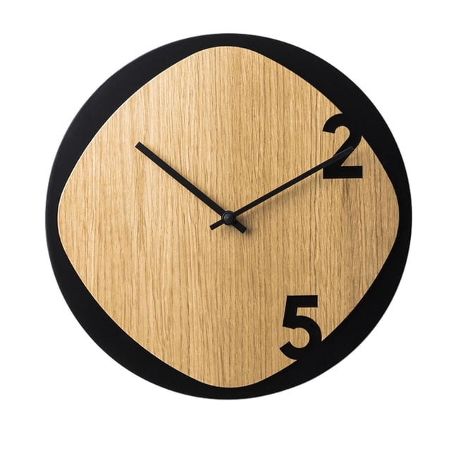 DOLITY Hanging Wall Clock Gift Decorative Clock for Housewarmings Black