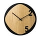 thumbnail image 1 of Reloj de pared colgante, reloj de pared silencioso moderno y creativo, reloj silencioso para el hogar, Negro, 1 of 9