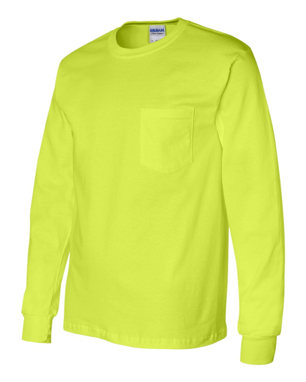 Gildan Mens Mens Ultra Cotton Jersey Long Sleeve Tee Shirt