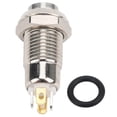 thumbnail image 1 of 8mm Momentary Push Button Switch Waterproof Push Button Start Switch with Light 3VBlue, 1 of 4