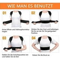 thumbnail image 3 of Back Posture Corrector Spine Back Support To Pain Relief Adjustable Breathable Invisible Correction Belt Newway CPDD, 3 of 4