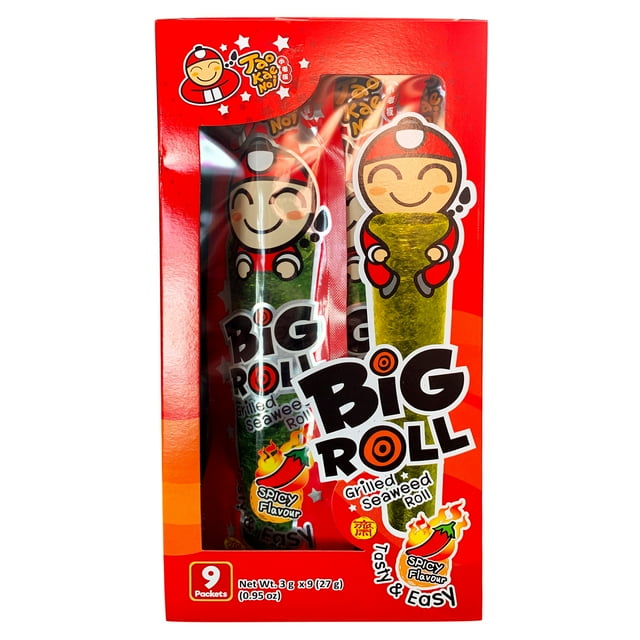 TKN BIG ROLL GRILLED SEAWEED SPICY FLAVOUR