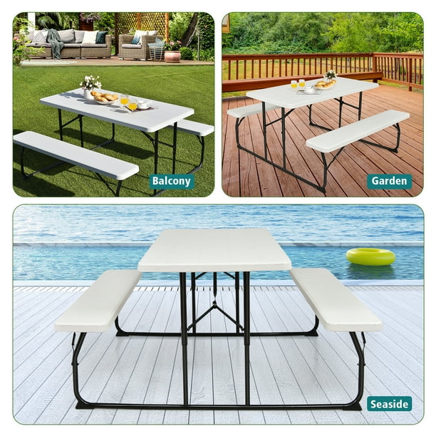 Walmart portable picnic table deals