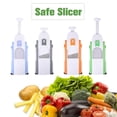 thumbnail image 1 of Multifunction Kitchen Slicer Vegetable Chopper Potato Cooking Gadget Use Vegetable Slicing Tool Carrot Meat Grater Thickness Adjuster Gray, 1 of 6