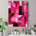 thumbnail image 4 of Abstract Geometric Shapes Canvas Print Wall Art for Living Room Office Hotel Hallway, 4 of 8