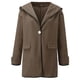 thumbnail image 5 of Pntutb moda mujer cálido abrigo de imitación cárdigan invierno sólido manga larga prendas de vestir exteriores Pntutb Pntutb-2056, 5 of 5