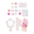 thumbnail image 5 of Wonder Nation Children's Pink Swirl Clear Backpack and Accessories Set, 100-Piece, 5 of 5