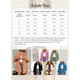 thumbnail image 2 of Asyoly Women Button Down Shacket Jacket Long Sleeve Solid Color Casual Shirt Jacket Oversized Coat with Pockets, 2 of 8