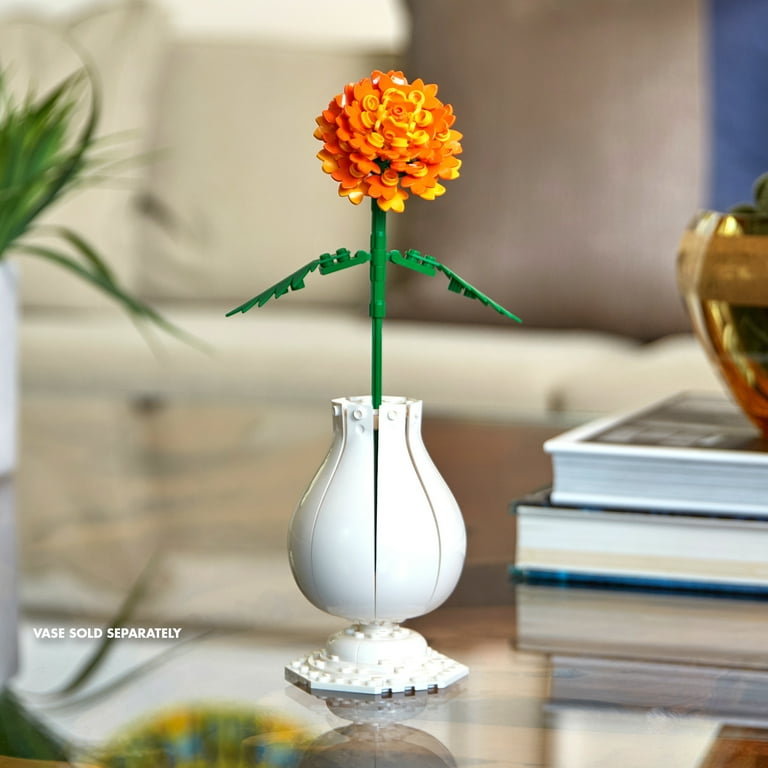 Brickcraft Marigold Bricktanicals Artificial Flower Building Set