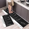 thumbnail image 2 of Alfombra de cocina de estilo nacional bohemio americano, alfombra lavable para entrada de casa, alfombra para dormitorio, alfombra para sala de estar, 2 of 5