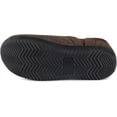thumbnail image 4 of Zizor Men's Fuzzy Wool Fleece Elastic Side Bootie Slipper with Memory Foam, 4 of 6