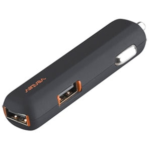 Ventev Dashport r2240 Dual Port Car Charger with 3.3Ft Micro-USB Cable - Gray
