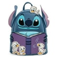 thumbnail image 1 of Mochila Loungefly Lilo & Stitch Story Time Blue para mujer, 1 of 6