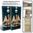 thumbnail image 4 of Skip's Garage Louisiana State Flag 2.0 Solid Wood Cornhole Board Set, 4 of 6