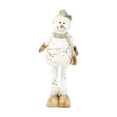 thumbnail image 1 of Muñeco de nieve de pie Muñeco de nieve navideño Muñeco de nieve Decoración del hogar Decoración navideña para el dormitorio de vacaciones Boda Hogar, 1 of 9