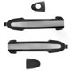 thumbnail image 4 of Front Rear Left Right Black Outside Door Handles For Hyunda Santa Fe 2007 2008 2009 2010 2001 2012 82661-2B000, 4 of 5