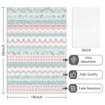 thumbnail image 2 of 2 Pcs Pioneer Flower Floral Print Pattern Kitchen Towels, Funny Microfiber Dish Towel Set, 18" X 26" Tea Towels, 2 of 6