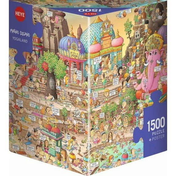 Heye Yogaland, Degano: 1500 Piece Puzzle
