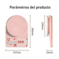 thumbnail image 5 of Báscula Digital 10kg-1g Lcd Hornear/cocinar/cocina/ Rosa Pálido, 5 of 5