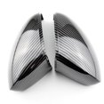 thumbnail image 3 of Auto Side Rearview Mirror Cover Wing Mirror Shell Cap Housing For VW Tiguan 2008 2009 2010 2011 2012 2013 2014 2015 Carbon black, 3 of 5