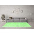 thumbnail image 3 of Ahgly Company Indoor Square Solid Green Modern Area Rugs, 6' Square, 3 of 4