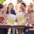 thumbnail image 2 of Mini Vaso de cerveza con asas para fiesta, 2 onzas (6, vidrio), 2 of 4