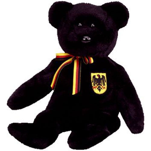 by Beanie Buddies GERMANIA the Bear German Exclusive TY Beanie Buddy