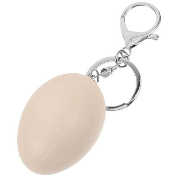 WHAMVOX Egg Keychain Gift Bag Pendant Key Ring Ornament Holder Hanging Decoration Accessory