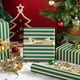 thumbnail image 5 of Papel de regalo WRAPAHOLIC 43x1005 cm con rayas rojas y verdes, 5 of 7
