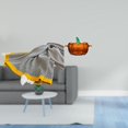thumbnail image 2 of Manta De Punto Con Forma De Calabaza, A Rayas, Suave Y Cálida, Estilo Rústico, Para Dormitorio, Sofá, Cama, Silla, Recipiente De Cristal Con Tapa Para Dulces, Tarro De Galletas, Color Naranja, 2 of 8