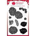 thumbnail image 4 of Woodware Clear Singles Hydrangea Set 4 in x 6 in Stamp, 4 of 4