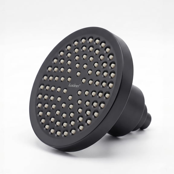 Lucinn Pro Filtered ShowerHead | Filtered Showerhead - Removes 99% Chlorine & Heavy Metals, Improves Hair & Skin, Easy Install, Includes 20-Stage Filter (Matte Black)