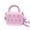 Lavender, variant on Cute Mini Crossbody Bag, Top Handle Shoulder Purse Casual Small Handbag for Women Girls