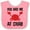 Pink and White, variant on Inktastic Funny Crab Boys or Girls Baby Bib