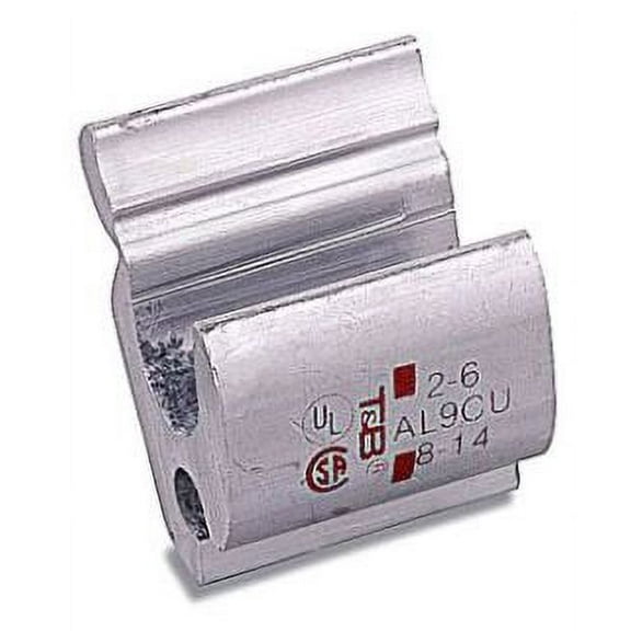 Thomas & Betts 63180, Compression Tap Connector, Al 750-350 Br350-1/0 Blk, 1 PC