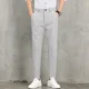 thumbnail image 3 of Pantalones de trabajo rectos para hombre, para oficina, tallas grandes, para hombre, pantalones de moda, clásicos, nuevos, en tela, ropa de sastrería elegante vintage, 3 of 5
