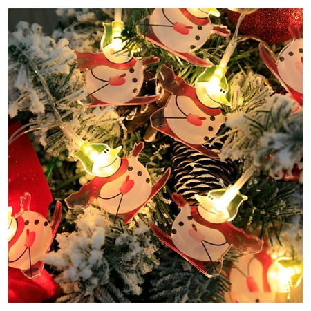 

Christmas Lights Set LED Energy-Efficient Xmas Light Set with 2D / 3D Pendants Seasonal Décor Ornaments 3 meters 20 LEDs E