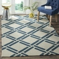 thumbnail image 3 of SAFAVIEH Four Seasons Carrie Geometric Area Rug, Ivory/Blue, 9' x 12', 3 of 6