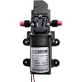 thumbnail image 2 of Rociador eléctrico con bomba de agua autocebante de diafragma de 12V CC 70W, para jardín, lavadora de coches, caravana/barco/barco marino, RV Camper, 2 of 5