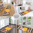 thumbnail image 6 of Yayeee Runner Rug for Bedroom 2'x6' Machine Washable Hallway Non Slip Mat, Geometric Sun, 6 of 8