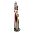 thumbnail image 3 of Veyora Apparel Women’s Strapless Colorblock Pleated Maxi Dress, Rainbow Smocked Tube Top Summer Dress, 3 of 12
