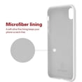 thumbnail image 5 of iPhone Xs Max Case,Ultra Slim Fit iPhone Case Liquid Silicone Gel Cover with Full Body Protection Anti-Scratch Shockproof Case Compatible with iPhone Xs Max, [Upgraded Version] (White), 5 of 8