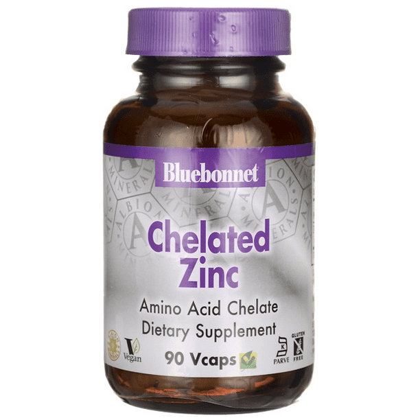 Albion Chelated Zinc 30 Mg, 90 Ct