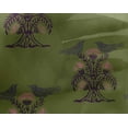 thumbnail image 4 of oneOone Georgette Viscose Fabric Bird & Tree Block Print Fabric By The Yard 42 Inch Wide, 4 of 4